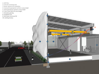 Gallery of Zahner Factory Expansion / Crawford Architects  - 19