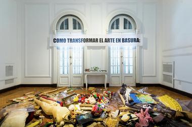 CHATARRA: Intervención con materiales reciclados en el Museo Dionisi de Córdoba