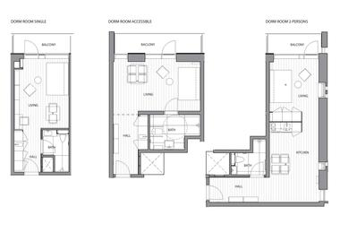 Gallery of Student Housing  / C.F. Møller  - 51