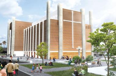 Gallery of Notre Dame Haiti Cathedral Competition Entry / TABB Architecture  - 1
