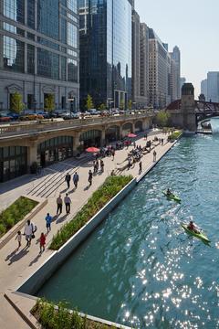 Costanera peatonal de Chicago / Chicago Department of Transportation