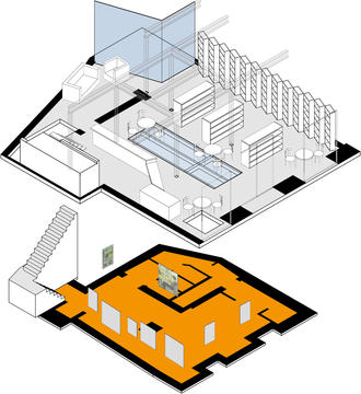 Gallery of Library And Coffee Shop / MYCC  - 12