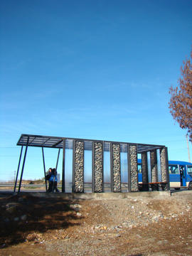 Construcción y hermoseamiento, acceso Comuna de San Rafael / Pablo Vergara Herrera