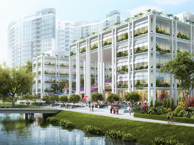 画廊 绿洲平台：新加坡社区中心和综合医院大楼  - 1