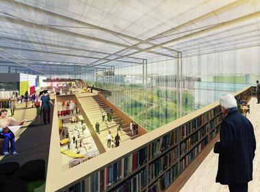 Gallery of Helsinki Central Library Competition Entry / STL Architects  - 20