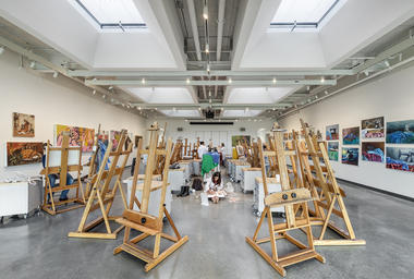 Gallery of Kennedy Center for Theatre and the Studio Arts / Machado and Silvetti Associates  - 13