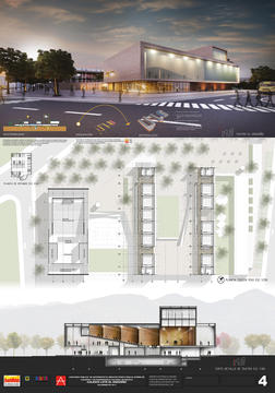 Galería de Cuarto Lugar Concurso Para el Diseño de Colegios y un Equipamiento Cultural – Teatro, en Bogotá / Colombia  - 10