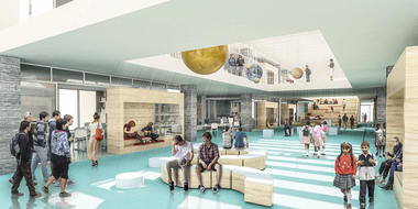 FP Arquitectura, cuarto lugar en concurso Ambientes de Aprendizaje del siglo XXI: Colegio Pradera El Volcán
