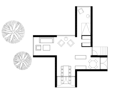 Gallery of Four-cornered Villa / Avanto Architects  - 37