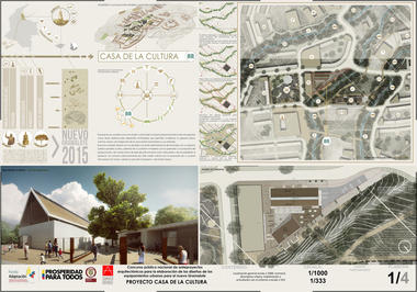 Galería de Primer Lugar en Concurso Casa de la Cultura de Nuevo Gramalote / Colombia  - 10