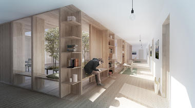 Gallery of CREO ARKITEKTER and WE architecture Shares First Prize for Danish Psychiatric Hospital   - 7