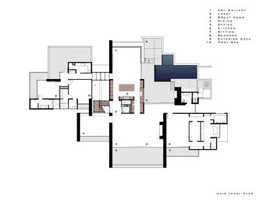 Gallery of House in Sabino Springs / Kevin B Howard Architects  - 18
