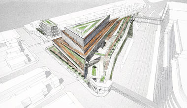 Gallery of TheeAe Unveils a Triangular Proposal for Australia’s Ryde Civic Center   - 5