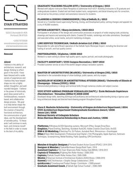 Gallery of The Top Architecture Résumé/CV Designs  - 3