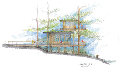 Gallery of Camp Twin Lakes treehouse / Lord, Aeck & Sargent  - 21