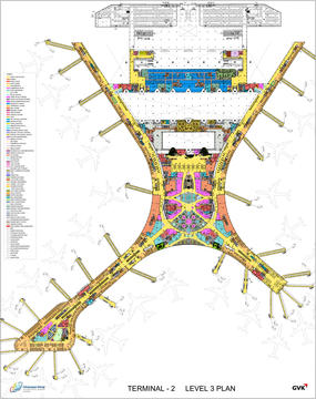 画廊 印度，孟买，希瓦吉国际机场2号航站楼 / SOM  - 14