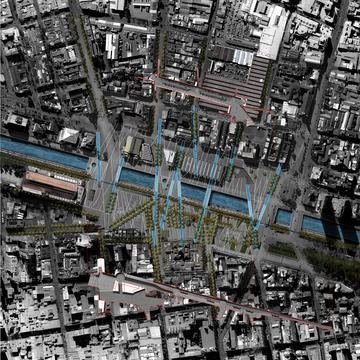 Galería de 'Encuentro de contrastes', mención honrosa del concurso de nueva Explanada de los Mercados en Santiago  - 16