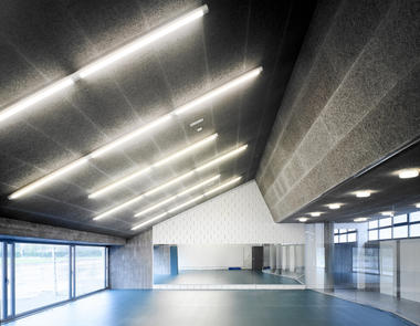 UDC Gymnasium Under Stands / GLF Arquitectos