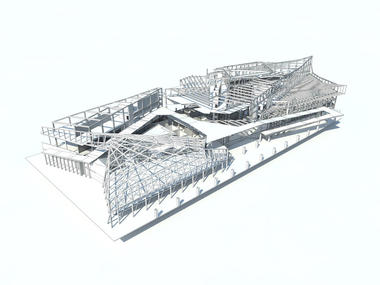 Gallery of Taiyuan Museum / Preston Scott Cohen  - 3