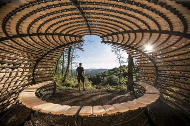 英国凯特勒姆Perspectives有机亭/ Giles Miller Studio