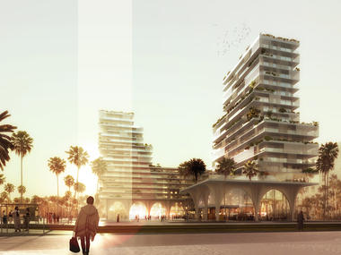 Gallery of Hamonic+Masson & Associés Envisions a New Casablanca When Redesigning its Financial District  - 1