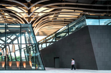 Glass House at Sindhorn  / OFFICE AT
