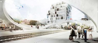 Henning Larsen Wins Competition for Future Vinge Train Station in Denmark