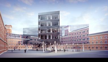Zechner & Zechner Place New Office Building into Vienna Barracks Courtyard