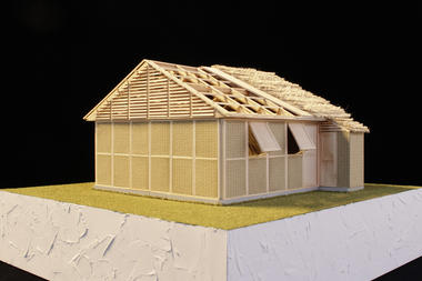 Galeria de Shigeru Ban propõe abrigos feitos de borracha no Nepal  - 6