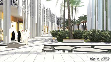 Gallery of Erick van Egeraat Designs Pedestrianized City Center in Saudi Arabia  - 3
