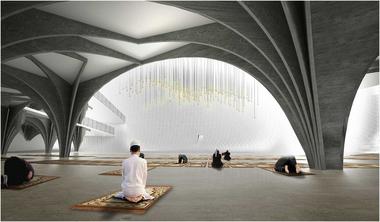 Gallery of Central Mosque of Pristina Competition Entry / APTUM Architecture  - 5