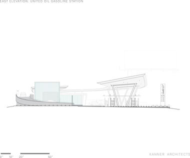 Gallery of United Oil Gasoline Station / Kanner Architect  - 23