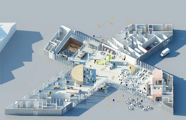 Gallery of OMA's Bibliothèque Alexis de Tocqueville in Caen Slated to Open in 2017  - 7