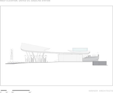 Gallery of United Oil Gasoline Station / Kanner Architect  - 25
