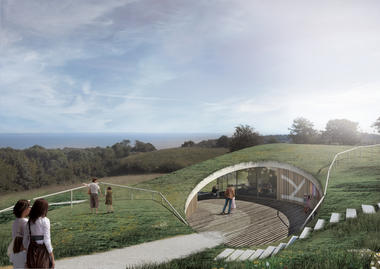 Gallery of CEBRA to Design Green-Roofed, Underground Visitor Center in Southern Denmark  - 1