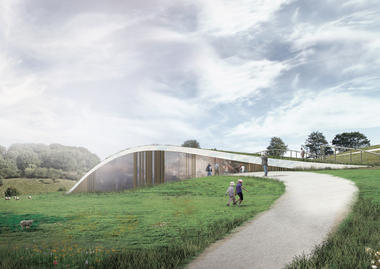Gallery of CEBRA to Design Green-Roofed, Underground Visitor Center in Southern Denmark  - 2