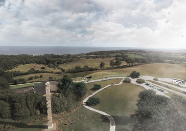 Gallery of CEBRA to Design Green-Roofed, Underground Visitor Center in Southern Denmark  - 4