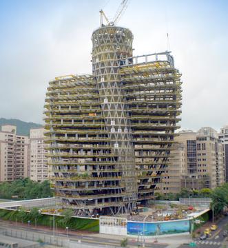 Gallery of Vincent Callebaut Architectures' Double Helix Eco-Tower Takes Shape in Taiwan  - 2