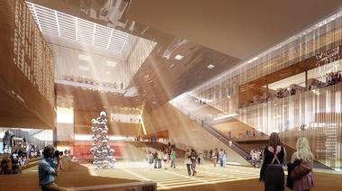 Gallery of National Library of Israel Competition Entry / ODA  - 17