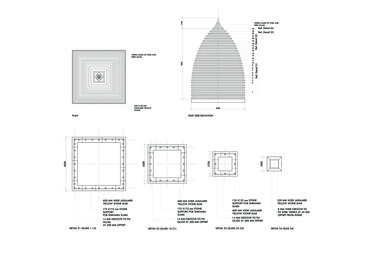 Gallery of Temple in Stone and Light  / SpaceMatters  - 36
