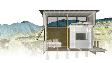 Gallery of Charred Cabin / DRAA  - 21