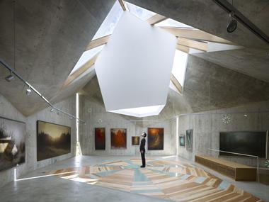 Gallery of Mecenat Art Museum / naf architect & design  - 12