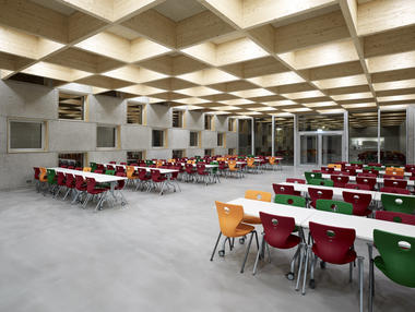 Gallery of Salmtal Secondary School Canteen / SpreierTrenner Architekten  - 23