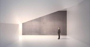 Gallery of This Cement Generates Light  - 1