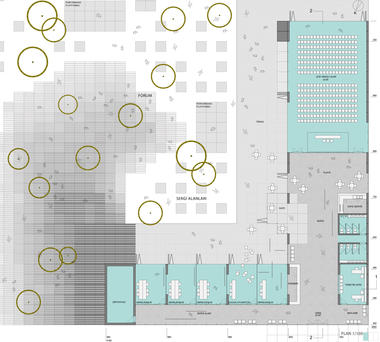 Gallery of Litterfall Social and Cultural Center Competition Entry / Ziya Imren Architects  - 9