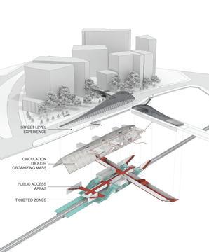 Gallery of Metro Station 20 Proposal / ZNA  - 2