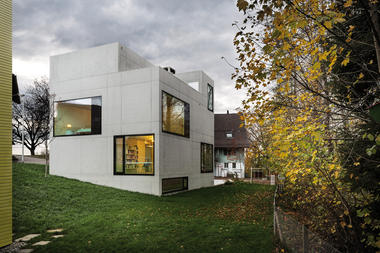 Mühlestrasse Residential and Studio Building / AmreinHerzig
