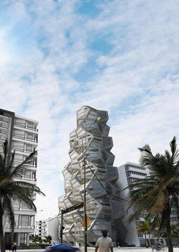 Tammo Prinz Architects Propose Platonian Tower in Lima