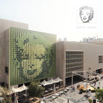 Video: This Kinetic Green Wall Displays 'Pixel' Plant Art