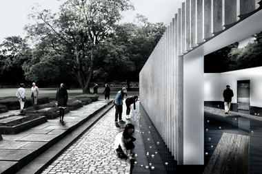 White Arkitekter A/S projeta memorial da Segunda Guerra Mundial considerando a mudança das marés